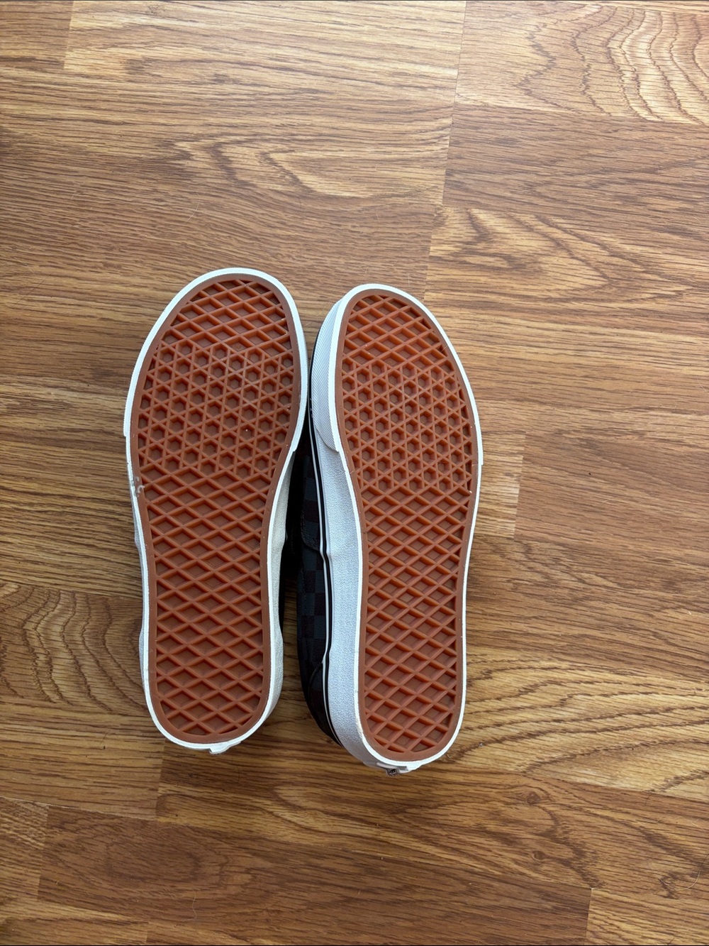 Vans Checkerboard Canvas Low-Top Sneakers - Black & Gray - Picture 9 of 13